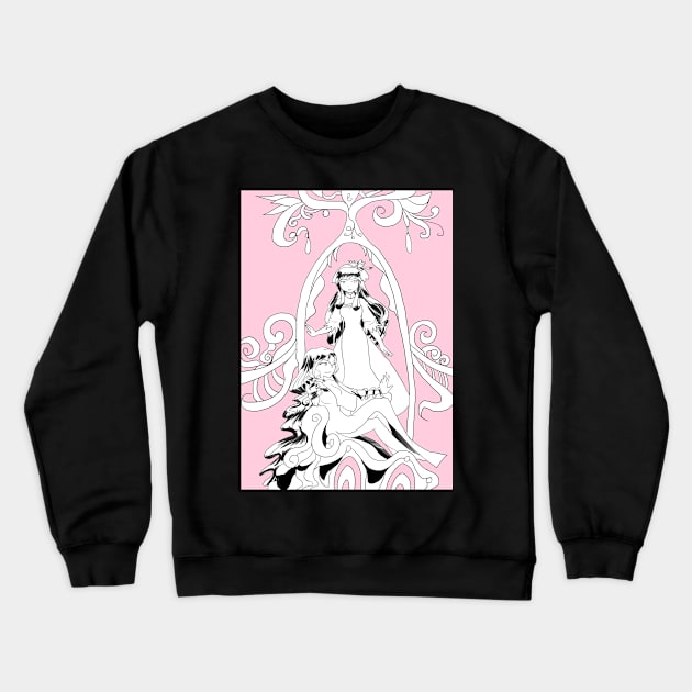 A maid and Her Patron Crewneck Sweatshirt by Dearly Mu